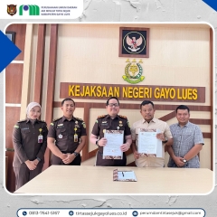 PERUMDA AIR MINUM TIRTA SEJUK TANDA TANGANI SKK DENGAN KEJAKSAAN NEGERI GAYO LUES UNTUK PENGUATAN PENAGIHAN PIUTANG