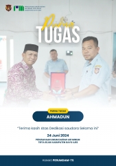 SELAMAT PURNA TUGAS BAPAK AHMDUN